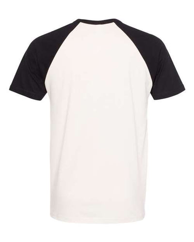Next Level Men's Fine Jersey Short Sleeve Raglan Tee
