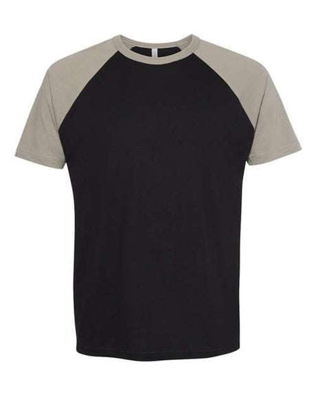 Next Level Men's Fine Jersey Short Sleeve Raglan Tee Next Level Apparel