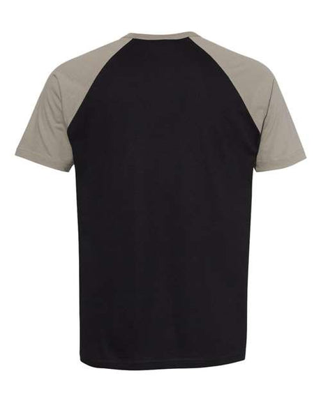 Next Level Men's Fine Jersey Short Sleeve Raglan Tee Next Level Apparel
