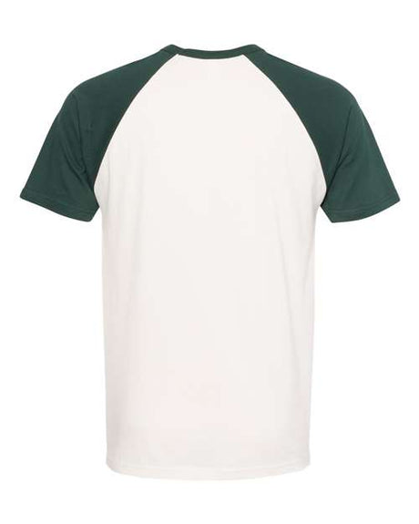 Next Level Men's Fine Jersey Short Sleeve Raglan Tee Next Level Apparel