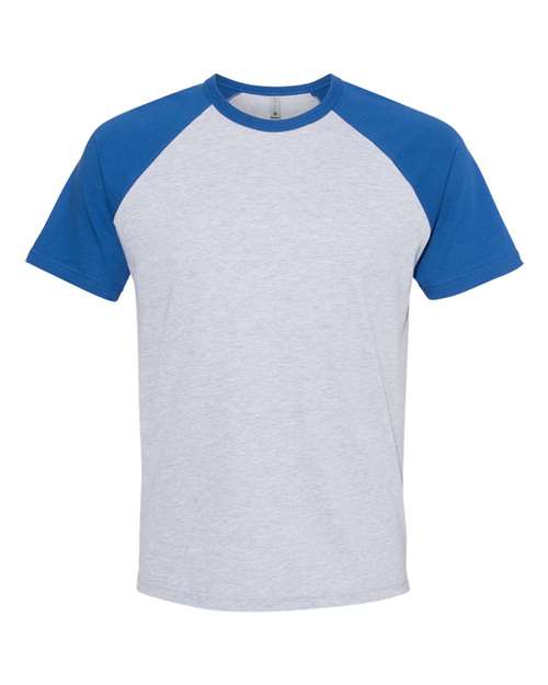 Next Level Men's Fine Jersey Short Sleeve Raglan Tee Next Level Apparel