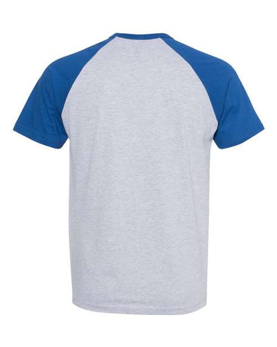Next Level Men's Fine Jersey Short Sleeve Raglan Tee