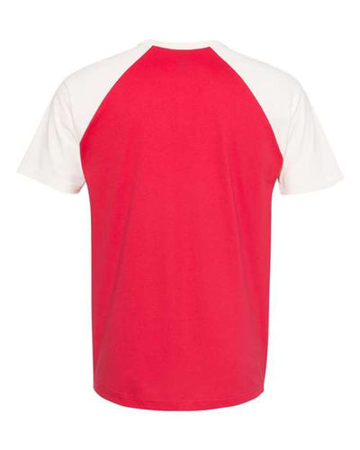 Next Level Men's Fine Jersey Short Sleeve Raglan Tee