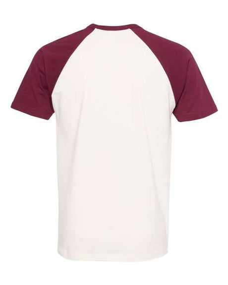 Next Level Men's Fine Jersey Short Sleeve Raglan Tee Next Level Apparel