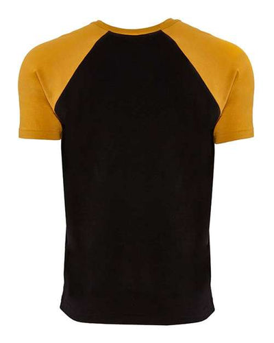 Next Level Men's Fine Jersey Short Sleeve Raglan Tee