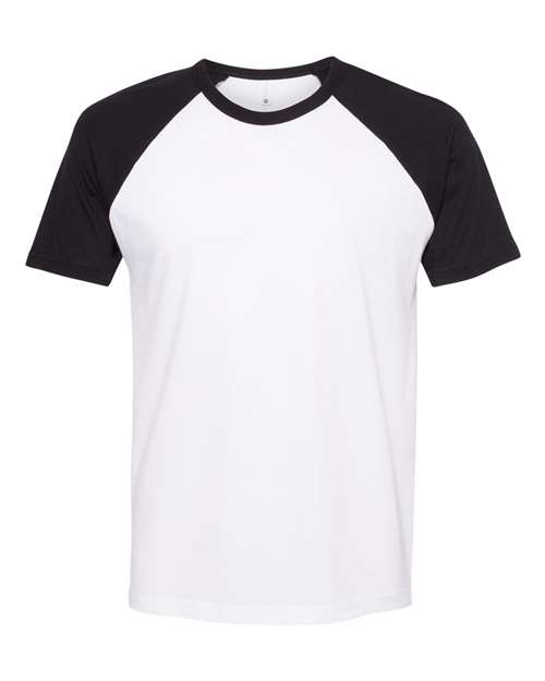 Next Level Men's Fine Jersey Short Sleeve Raglan Tee Next Level Apparel