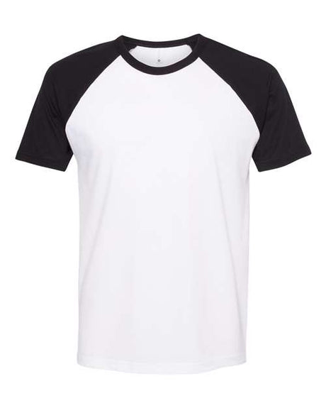 Next Level Men's Fine Jersey Short Sleeve Raglan Tee Next Level Apparel