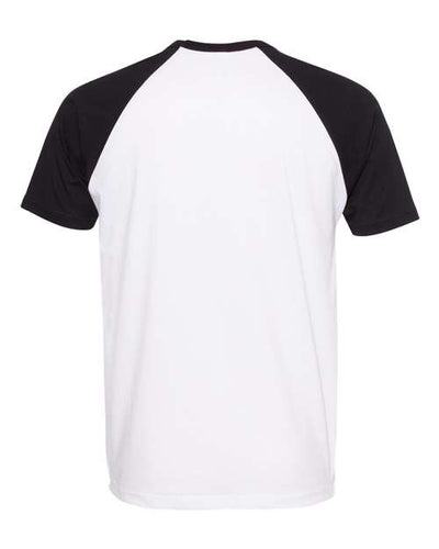 Next Level Men's Fine Jersey Short Sleeve Raglan Tee