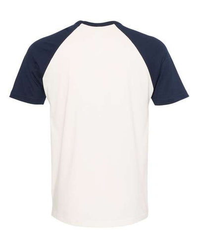 Next Level Men's Fine Jersey Short Sleeve Raglan Tee
