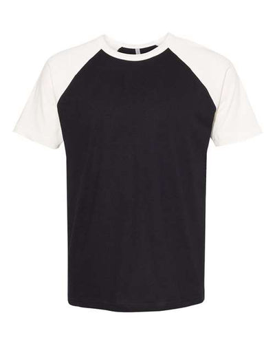 Next Level Men's Fine Jersey Short Sleeve Raglan Tee