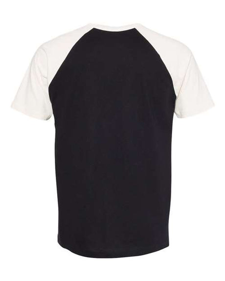 Next Level Men's Fine Jersey Short Sleeve Raglan Tee Next Level Apparel