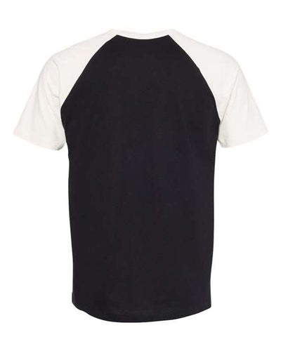 Next Level Men's Fine Jersey Short Sleeve Raglan Tee