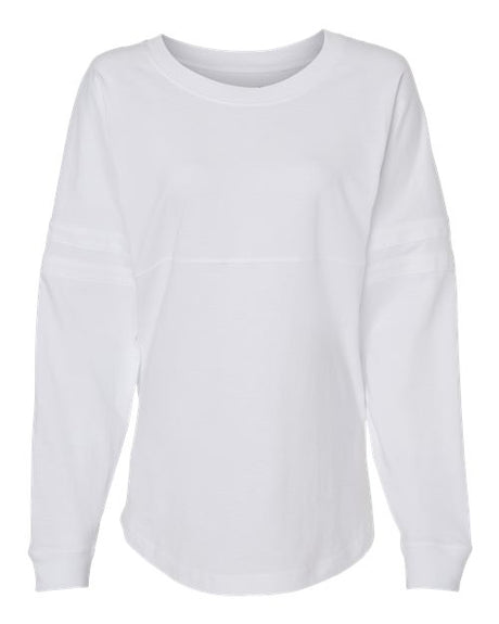 Boxercraft Women's Jersey Pom Pom Long Sleeve T-Shirt Boxercraft