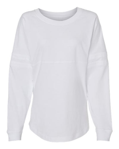 Boxercraft Women's Jersey Pom Pom Long Sleeve T-Shirt