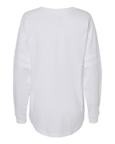 Boxercraft Women's Jersey Pom Pom Long Sleeve T-Shirt