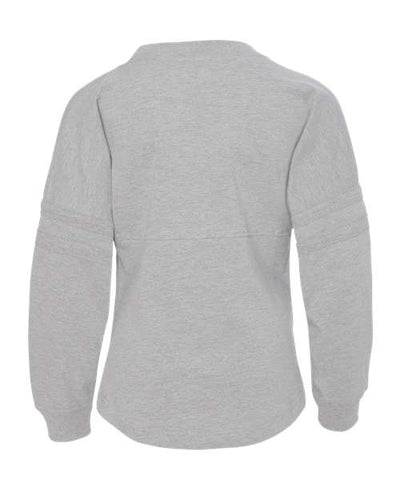 Boxercraft Women's Jersey Pom Pom Long Sleeve T-Shirt