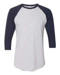 American Apparel Men's 50/50 Raglan Three-Quarter Sleeve Tee Mens Apparel Shirts & Tops