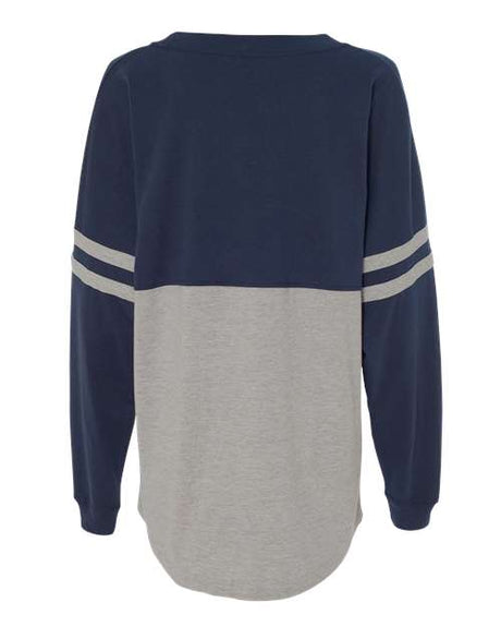 Boxercraft Women's Jersey Pom Pom Long Sleeve T-Shirt Boxercraft