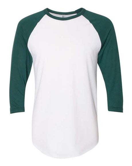 American Apparel Men's 50/50 Raglan Three-Quarter Sleeve Tee Mens Apparel Shirts & Tops