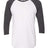 American Apparel Men's 50/50 Raglan Three-Quarter Sleeve Tee Mens Apparel Shirts & Tops