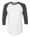 American Apparel Men's 50/50 Raglan Three-Quarter Sleeve Tee Mens Apparel Shirts & Tops