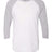 American Apparel Men's 50/50 Raglan Three-Quarter Sleeve Tee Mens Apparel Shirts & Tops