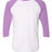 American Apparel Men's 50/50 Raglan Three-Quarter Sleeve Tee Mens Apparel Shirts & Tops
