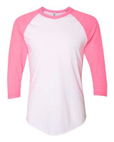 American Apparel Men's 50/50 Raglan Three-Quarter Sleeve Tee Mens Apparel Shirts & Tops