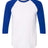 American Apparel Men's 50/50 Raglan Three-Quarter Sleeve Tee Mens Apparel Shirts & Tops