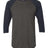 American Apparel Men's 50/50 Raglan Three-Quarter Sleeve Tee Mens Apparel Shirts & Tops