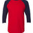 American Apparel Men's Poly-Cotton 3/4-Sleeve Raglan T-Shirt American Apparel