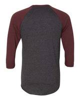 American Apparel Men's Poly-Cotton 3/4-Sleeve Raglan T-Shirt American Apparel