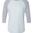 American Apparel Men's 50/50 Raglan Three-Quarter Sleeve Tee Mens Apparel Shirts & Tops