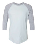 American Apparel Men's 50/50 Raglan Three-Quarter Sleeve Tee Mens Apparel Shirts & Tops