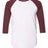 American Apparel Men's 50/50 Raglan Three-Quarter Sleeve Tee Mens Apparel Shirts & Tops