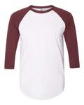 American Apparel Men's 50/50 Raglan Three-Quarter Sleeve Tee Mens Apparel Shirts & Tops