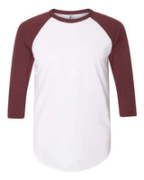 American Apparel Men's 50/50 Raglan Three-Quarter Sleeve Tee Mens Apparel Shirts & Tops