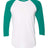 American Apparel Men's 50/50 Raglan Three-Quarter Sleeve Tee Mens Apparel Shirts & Tops
