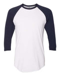 American Apparel Men's 50/50 Raglan Three-Quarter Sleeve Tee Mens Apparel Shirts & Tops