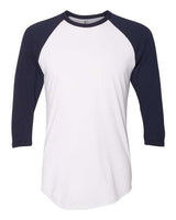 American Apparel Men's 50/50 Raglan Three-Quarter Sleeve Tee Mens Apparel Shirts & Tops