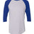 American Apparel Men's 50/50 Raglan Three-Quarter Sleeve Tee Mens Apparel Shirts & Tops