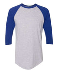 American Apparel Men's 50/50 Raglan Three-Quarter Sleeve Tee Mens Apparel Shirts & Tops