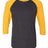 American Apparel Men's 50/50 Raglan Three-Quarter Sleeve Tee Mens Apparel Shirts & Tops