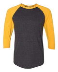 American Apparel Men's 50/50 Raglan Three-Quarter Sleeve Tee Mens Apparel Shirts & Tops
