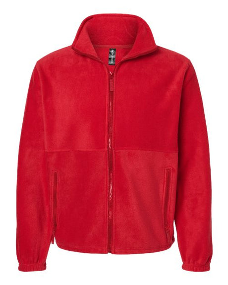 Burnside Polar Men's Fleece Full-Zip Jacket Burnside