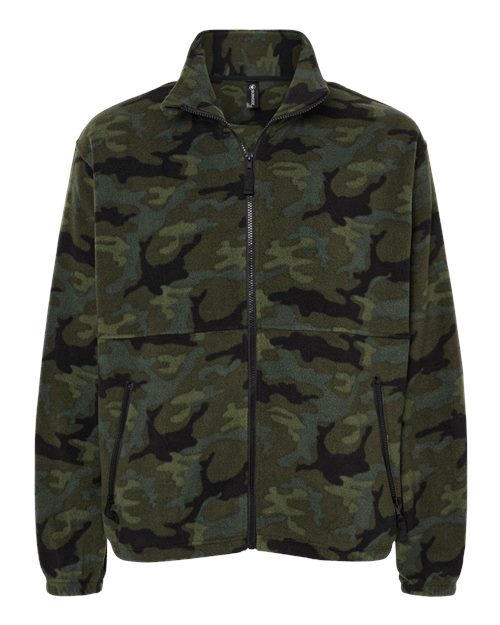 Burnside Polar Men's Fleece Full-Zip Jacket Burnside