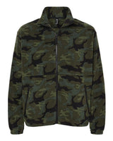 Burnside Polar Men's Fleece Full-Zip Jacket Burnside