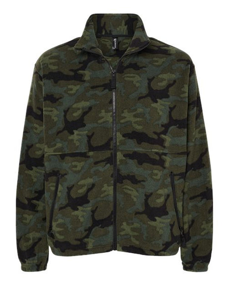 Burnside Polar Men's Fleece Full-Zip Jacket Burnside