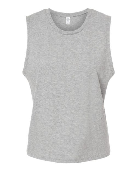 Alternative Women's Cotton Jersey Go-To Crop Muscle Tank Alternative