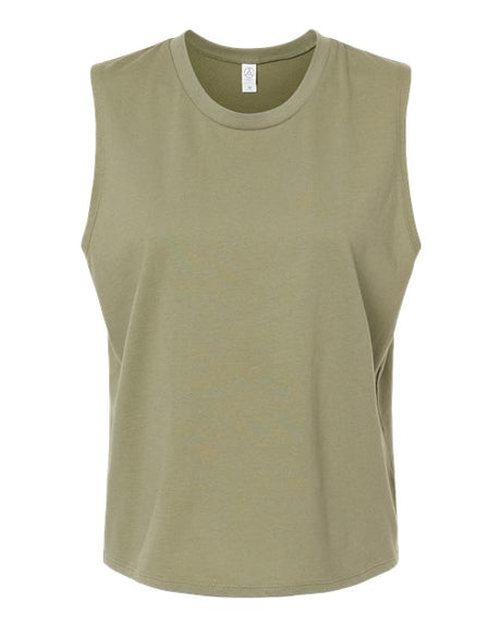 Alternative Women's Cotton Jersey Go-To Crop Muscle Tank Alternative